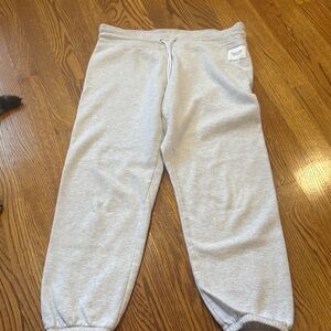 Calvin Klein Light Gray Kids Joggers